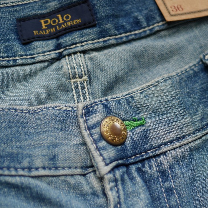 POLO RALPH LAUREN 16.5CM RELAXED FIT CUT-OFF DENIM SHORT