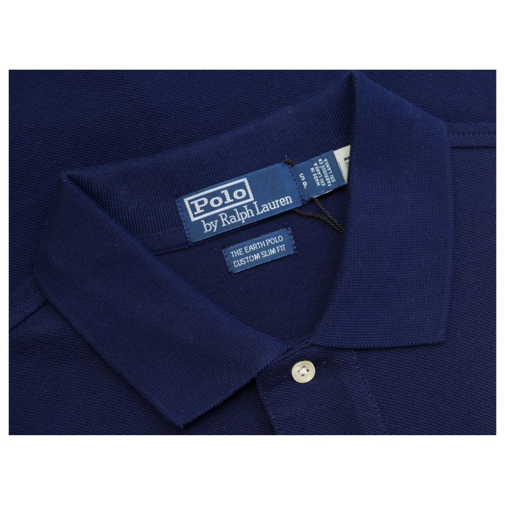 POLO RALPH LAUREN THE EARTH CUSTOM SLIM FIT POLO SHIRT