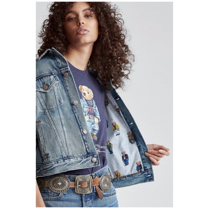 POLO RALPH LAUREN POLO BEAR TRUCKER JACKET