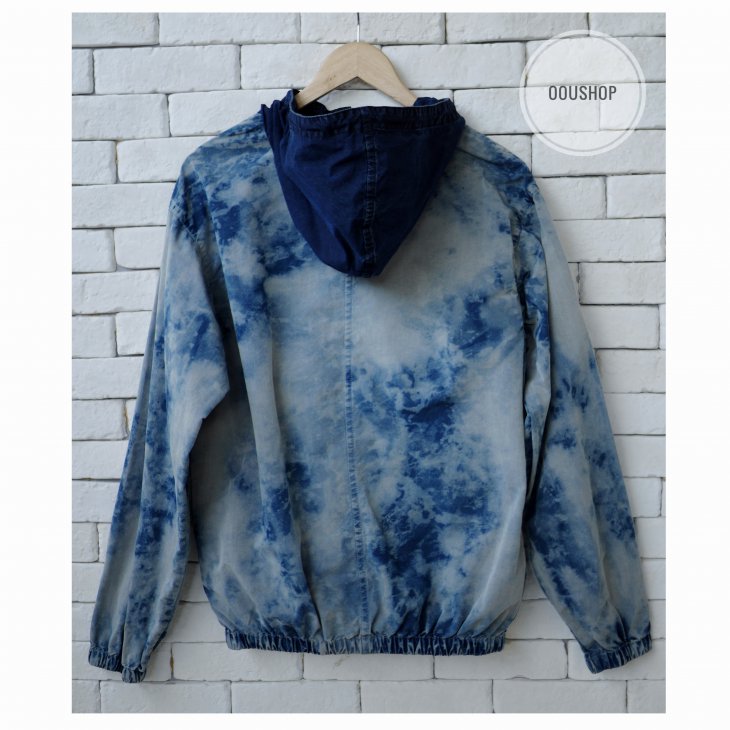 POLO RALPH LAUREN INDIGO STADIUM POPOVER JACKET