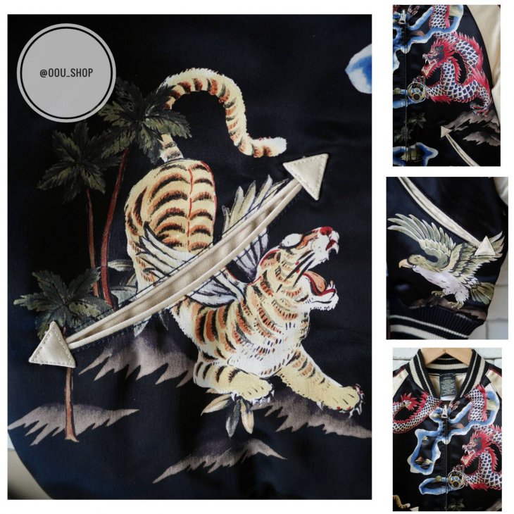 RALPH LAUREN RRL REVERSIBLE TOUR JACKET