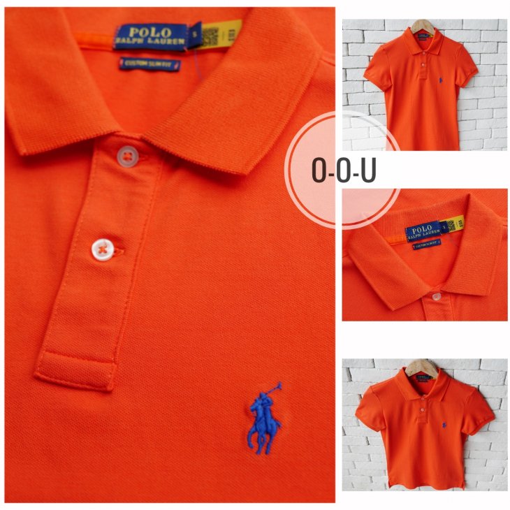 POLO RALPH LAUREN WOMEN CUSTOM SLIM FIT POLO SHIRT
