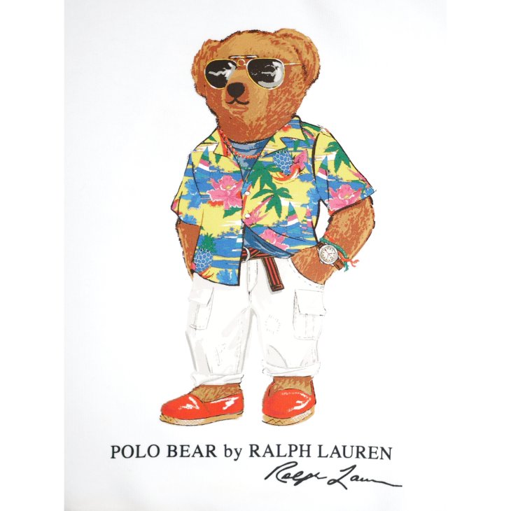 POLO RALPH LAUREN KIDS POLO BEAR FLEECE SWEATSHIRT