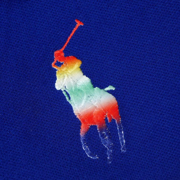 POLO RALPH LAUREN KIDS BIG PONY COTTON MESH POLO DRESS