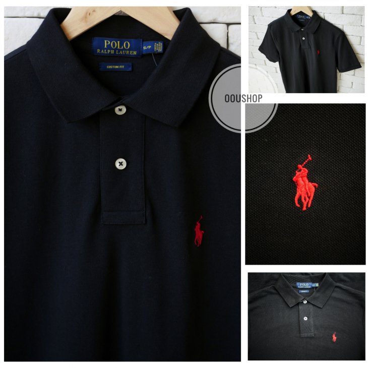 POLO RALPH LAUREN CUSTOM FIT MESH POLO