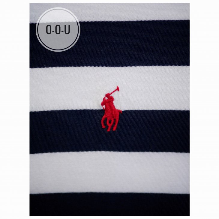 POLO RALPH LAUREN STRIPED BOYS COTTON JERSEY T-SHIRT