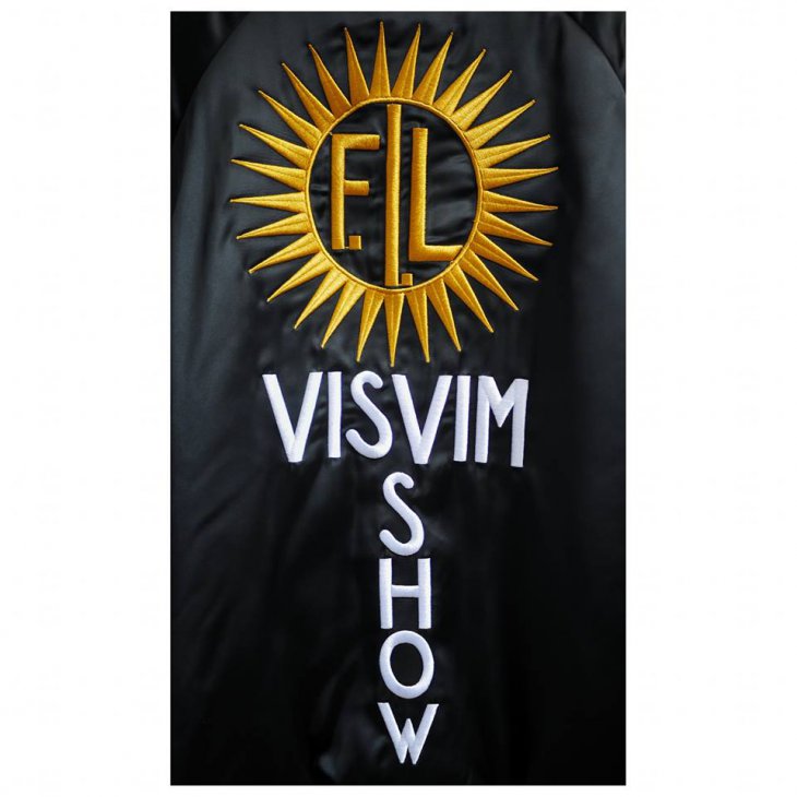 VisVim Embroidered Reversible Satin Souvenir Bomber