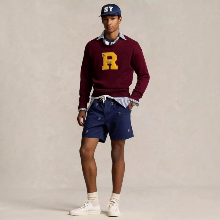 POLO RALPH LAUREN 6-INCH POLO PREPSTER P-WING CHINO SHORT