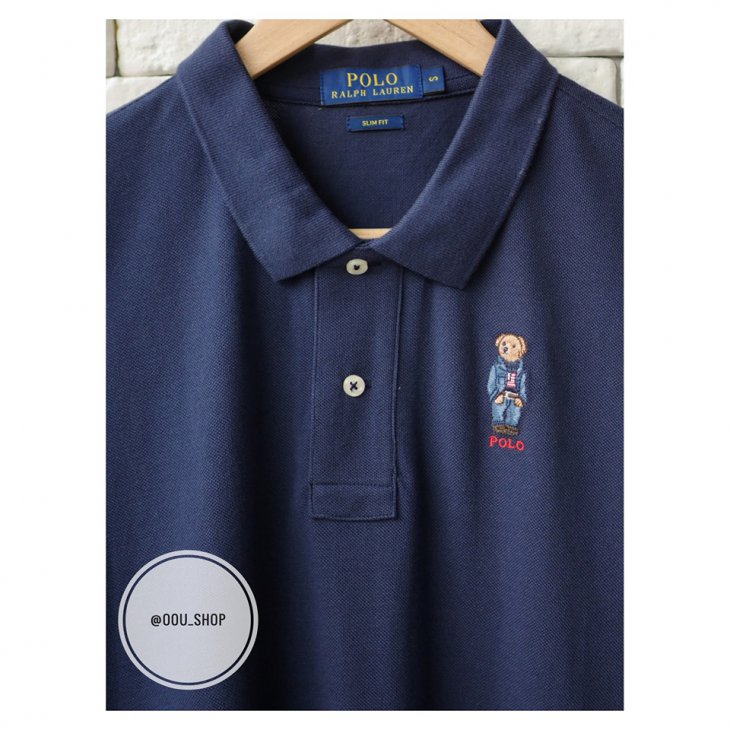 POLO RALPH LAUREN CUSTOM FIT BEAR MESH POLO