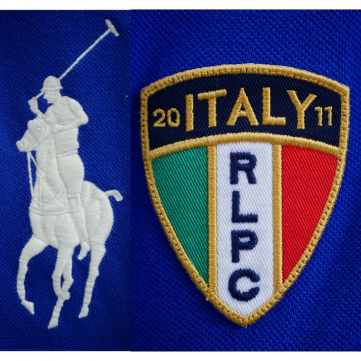 POLO RALPH LAUREN CUSTOM SLIM FIT RUGBY POLO