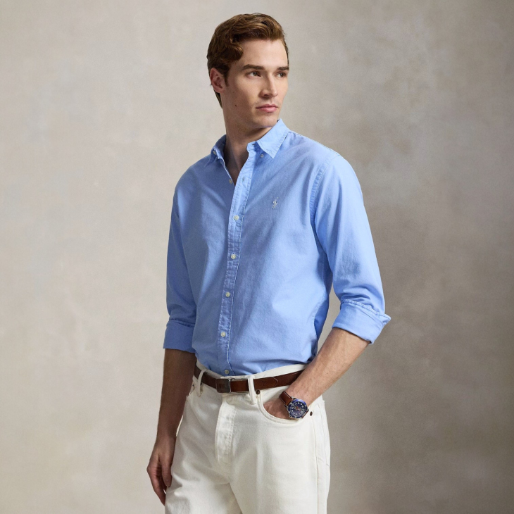 POLO RALPH LAUREN CUSTOM FIT OXFORD SHIRT