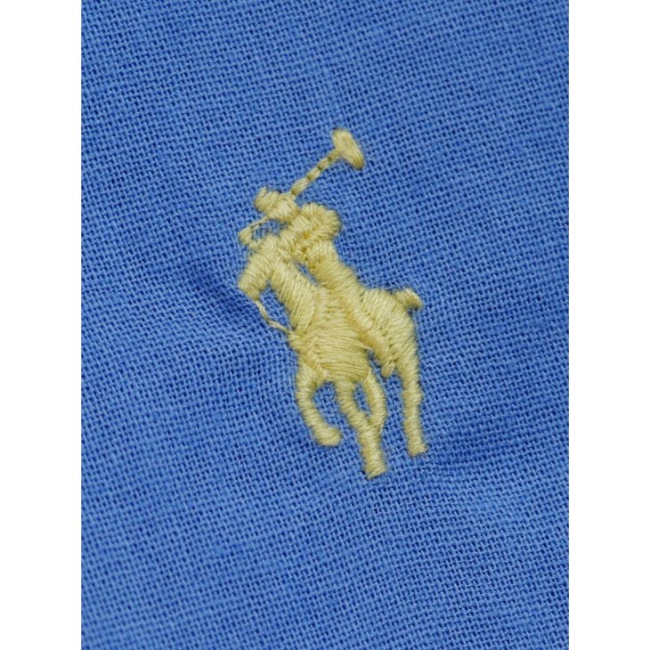 POLO RALPH LAUREN WOMEN CLASSIC FIT COTTON-LINEN SHIRT