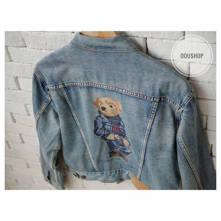 POLO RALPH LAUREN POLO BEAR TRUCKER JACKET