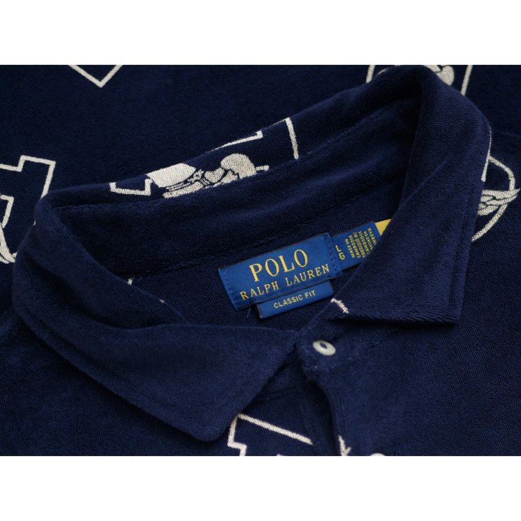 POLO RALPH LAUREN CLASSIC FIT P-WING TERRY POLO SHIRT