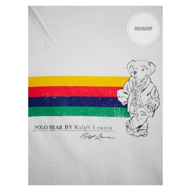 POLO RALPH LAUREN FLEECE POLO BEAR PULLOVER