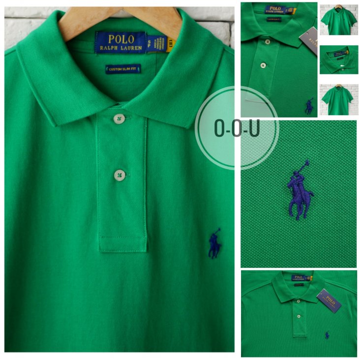 POLO RALPH LAUREN CUSTOM SLIM FIT POLO SHIRT