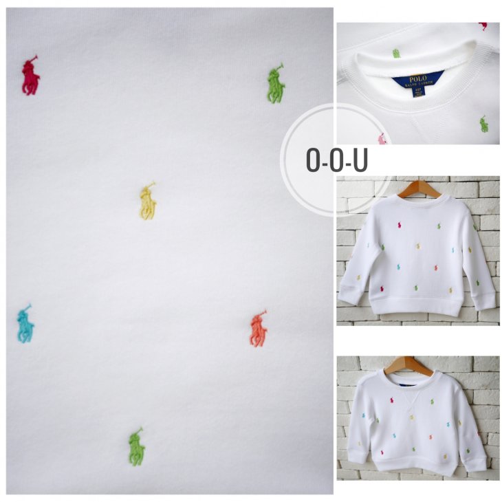 POLO RALPH LAUREN KIDS POLO PONY FLEECE SWEATSHIRT
