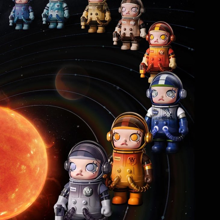 POP MART MEGA Space Molly 400% Planet Series Blind Box