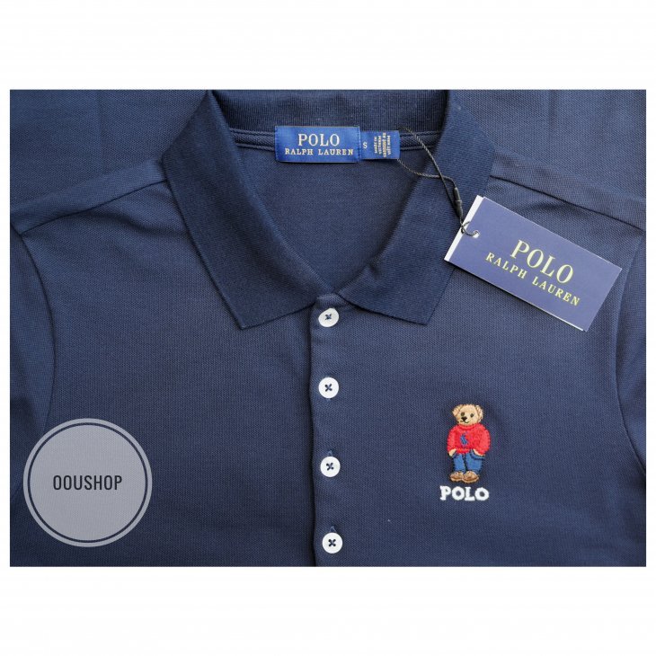 POLO RALPH LAUREN POLO BEAR SLIM FIT POLO SHIRT