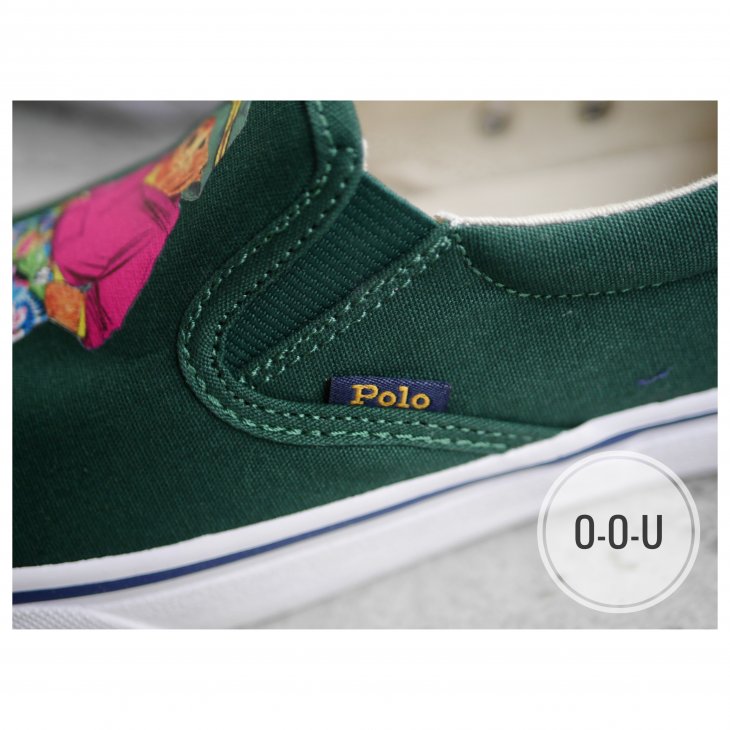 POLO RALPH LAUREN KEATON POLO BEAR CANVAS SNEAKER