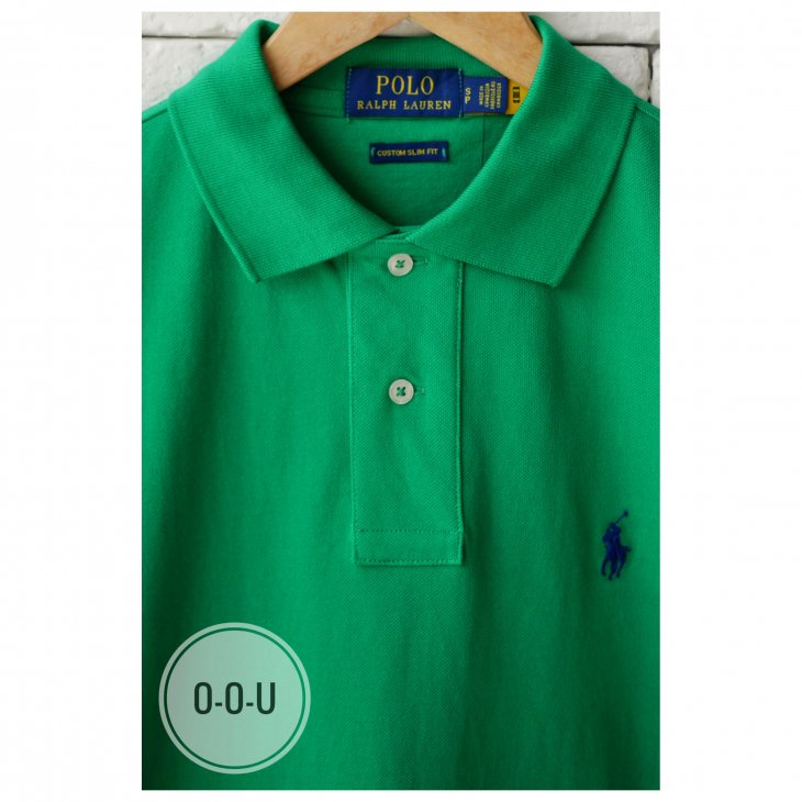POLO RALPH LAUREN CUSTOM SLIM FIT POLO SHIRT
