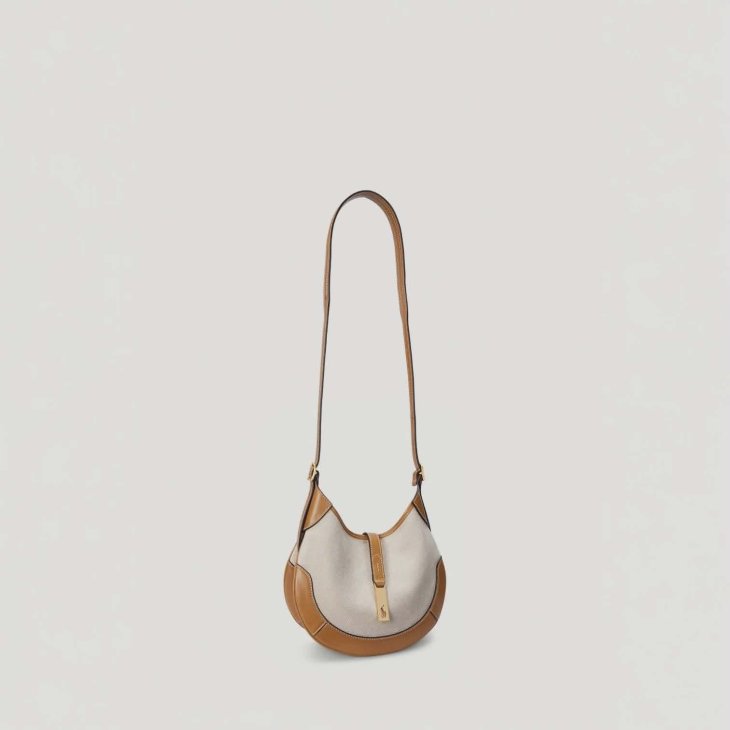 POLO RALPH LAUREN POLO ID CANVAS SMALL SHOULDER BAG