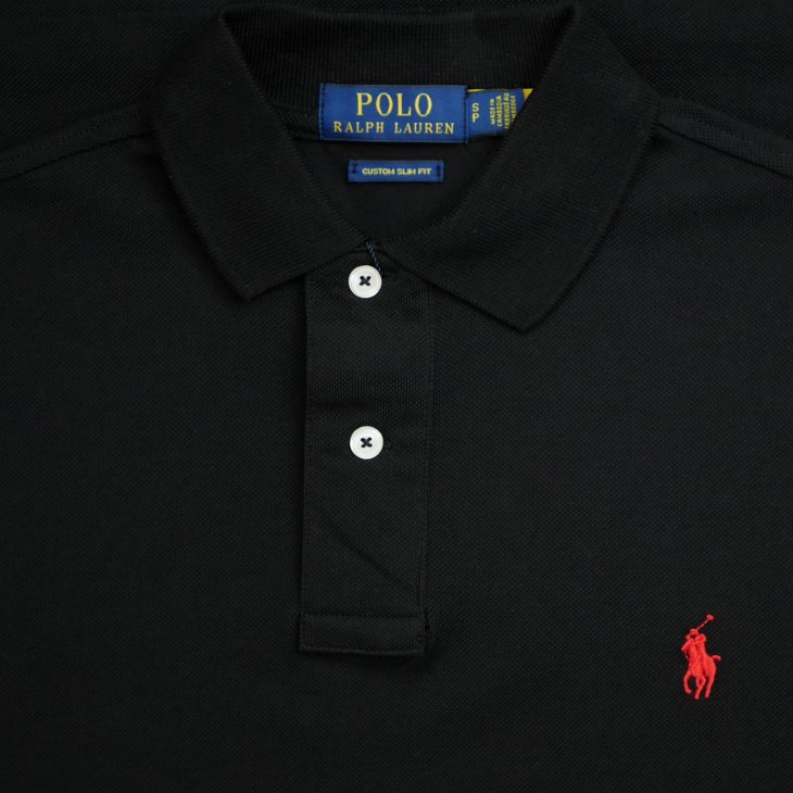 POLO RALPH LAUREN CUSTOM SLIM FIT POLO SHIRT