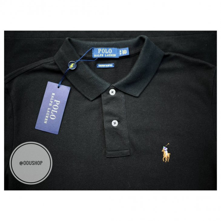 POLO RALPH LAUREN CUSTOM SLIM FIT POLO SHIRT