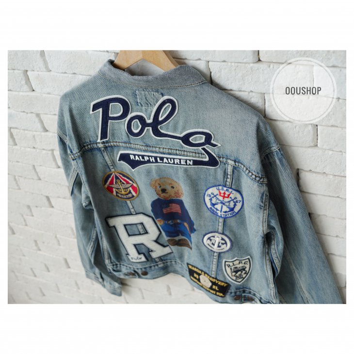 POLO RALPH LAUREN POLO BEAR TRUCKER JACKET