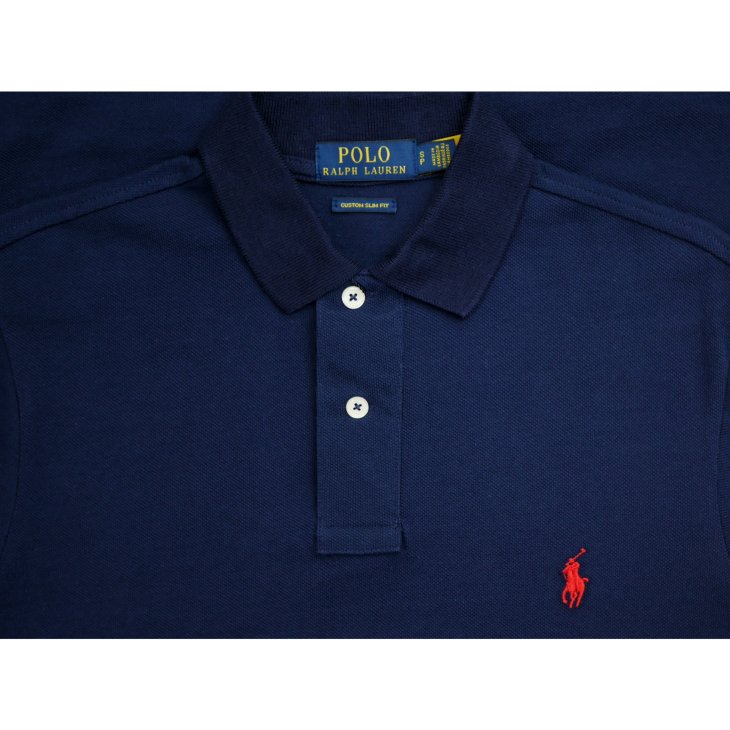 POLO RALPH LAUREN CUSTOM SLIM FIT POLO SHIRT