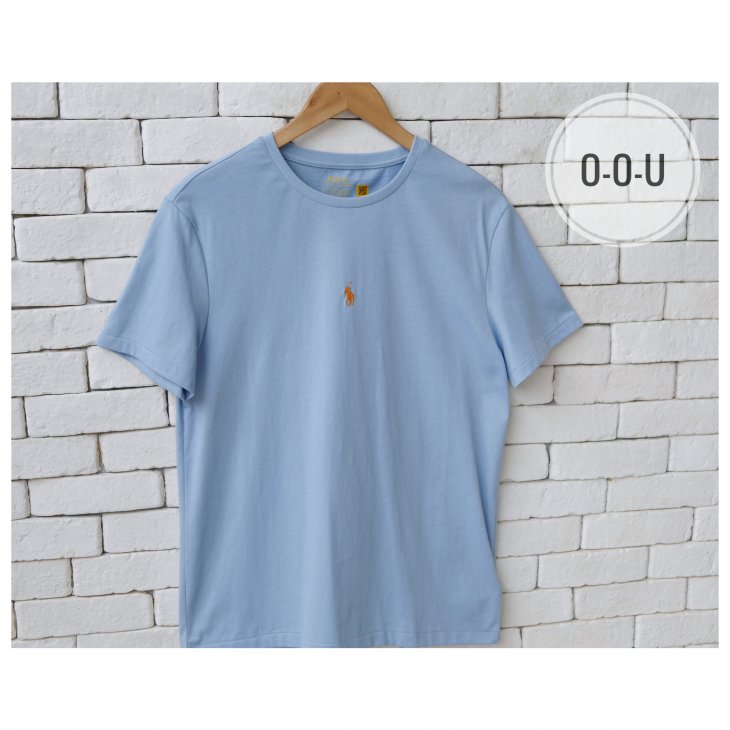 POLO RALPH LAUREN CUSTOM FIT JERSEY CREWNECK T-SHIRT