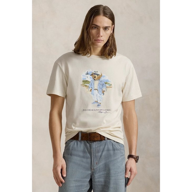 POLO RALPH LAUREN CLASSIC FIT POLO BEAR JERSEY T-SHIRT