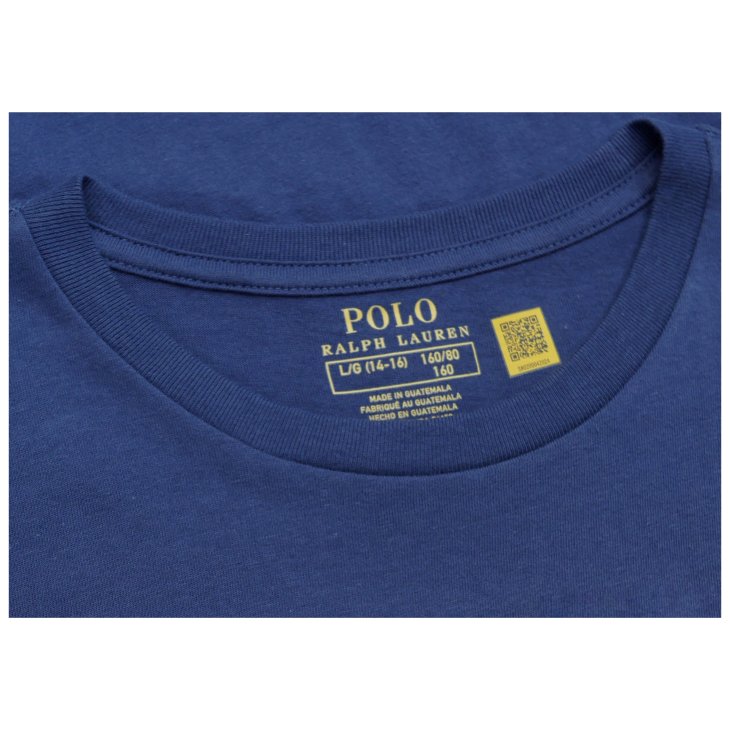 POLO RALPH LAUREN BOYS BIG PONY PAINT-SPLATTER-PRINT COTTON TEE