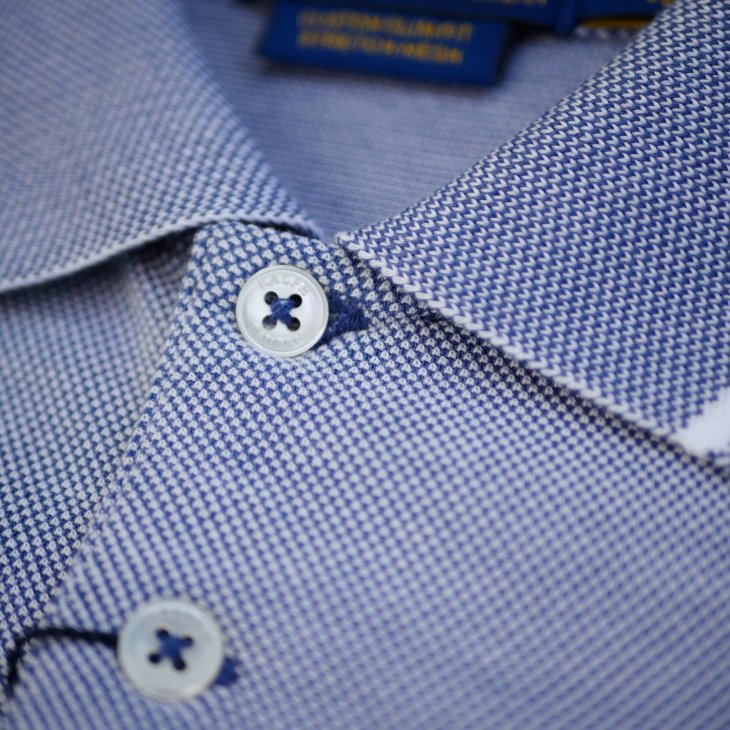 POLO RALPH LAUREN CUSTOM SLIM FIT MESH POLO SHIRT