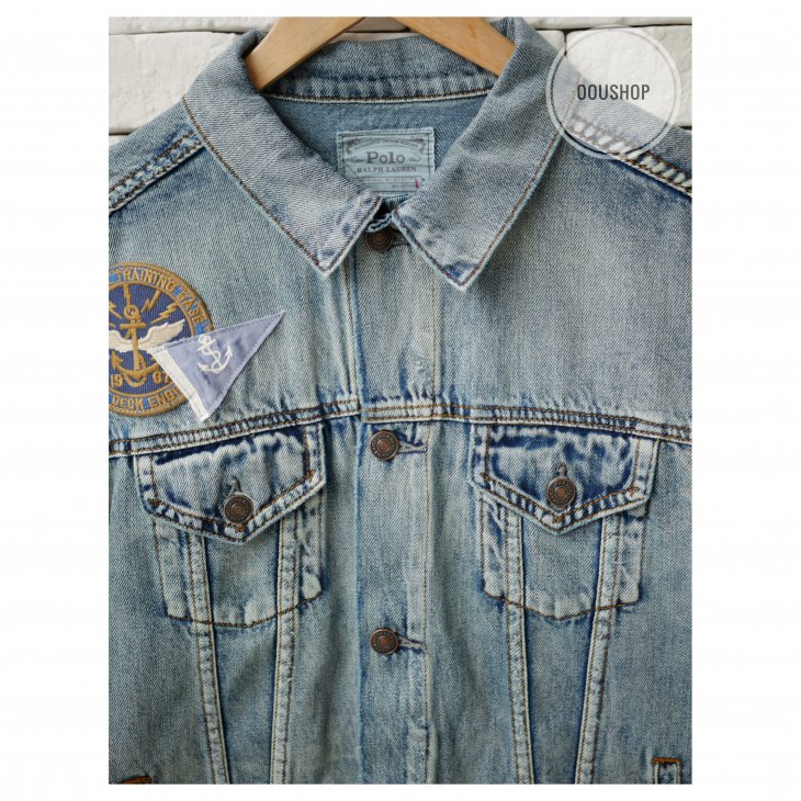 POLO RALPH LAUREN POLO BEAR TRUCKER JACKET
