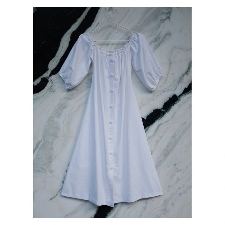 AYA DOLL SLEEVE  DRESS