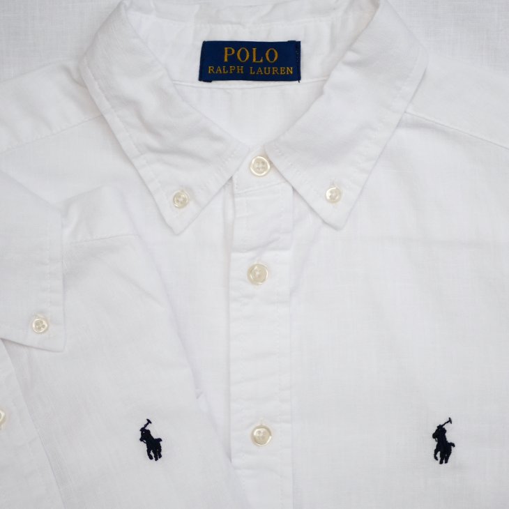 POLO RALPH LAUREN KIDS LINEN COTTON SHIRT
