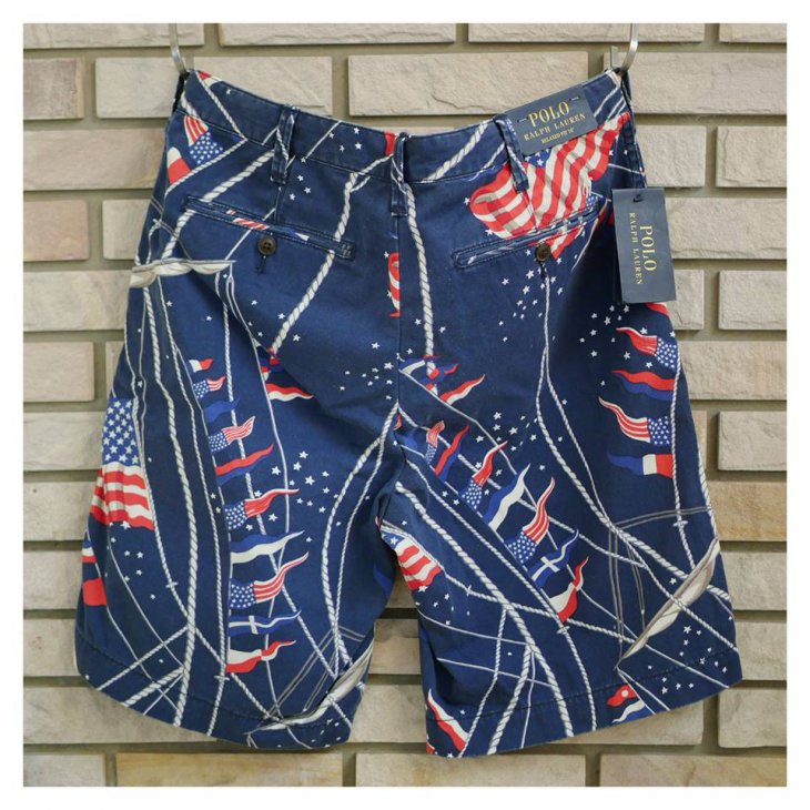 POLO RALPH LAUREN RELEXED FIT FLAG CARGO SHORT