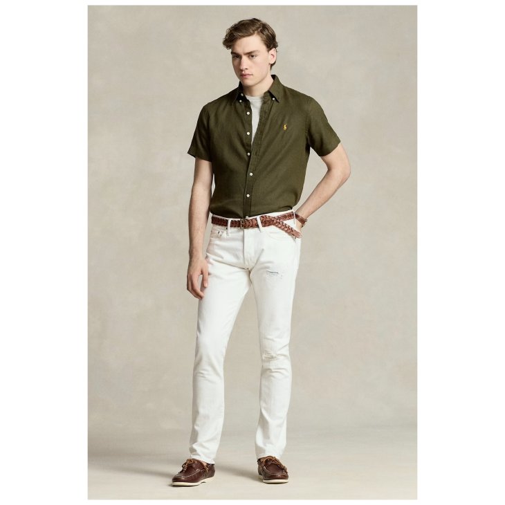 POLO RALPH LAUREN CLASSIC FIT LINEN SHIRT