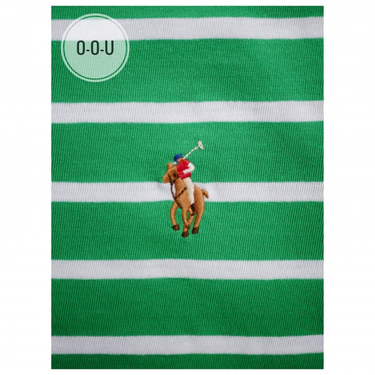 POLO RALPH LAUREN CUSTOM SLIM FIT JERSEY CREWNECK T-SHIRT