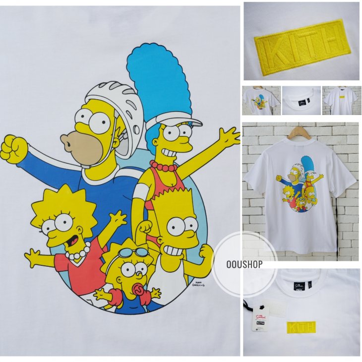 KITH FOR THE SIMPSONS SPORTS FAMILY TEE