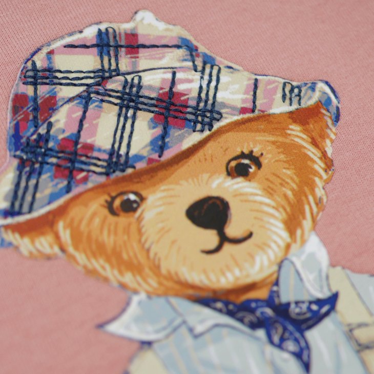 POLO RALPH LAUREN KIDS POLO BEAR COTTON JERSEY TEE
