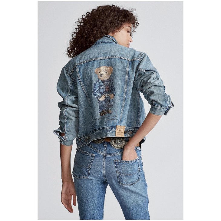 POLO RALPH LAUREN POLO BEAR TRUCKER JACKET