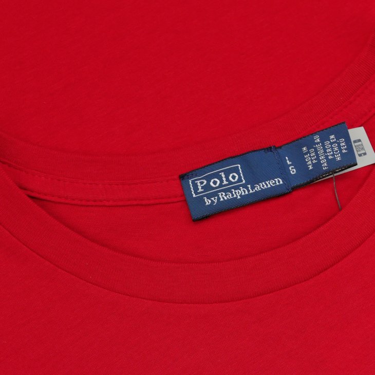 POLO RALPH LAUREN LOGO COTTON JERSEY TEE
