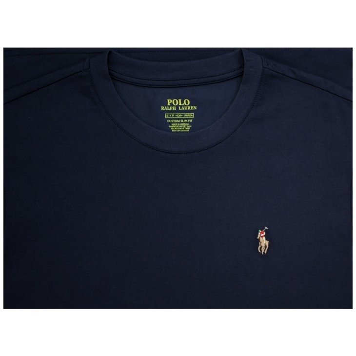 POLO RALPH LAUREN CUSTOM SLIM FIT COTTON T-SHIRT