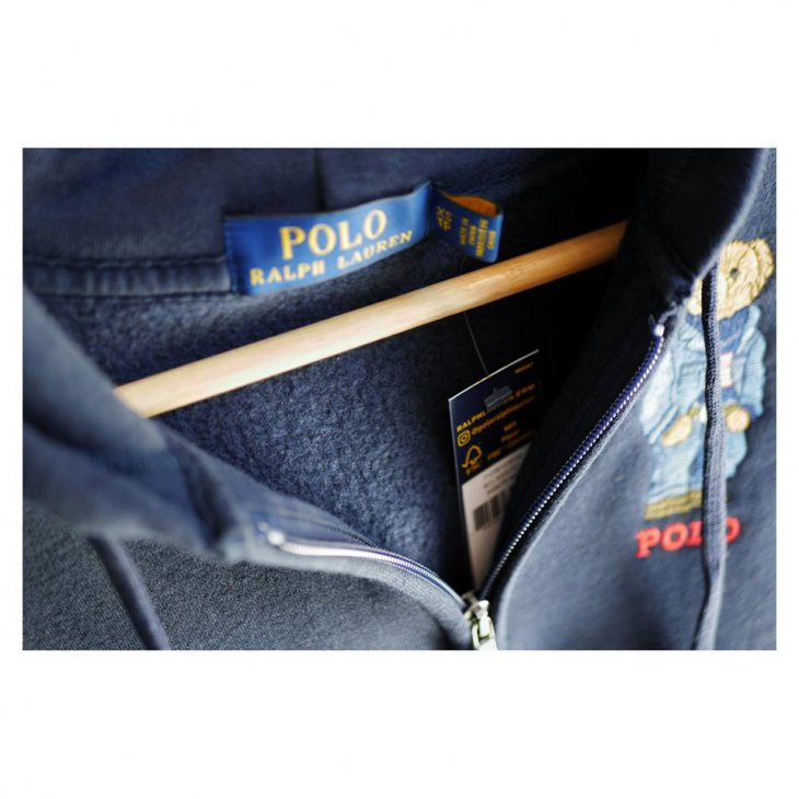 POLO BEAR FLEECE HOODIE