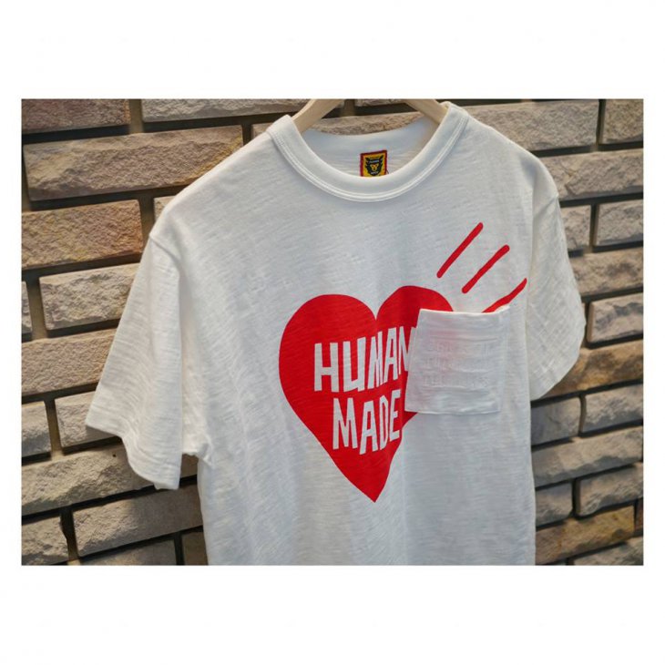 HUMAN MADE STRMCWBY PRINT POCKET T-SHIRT