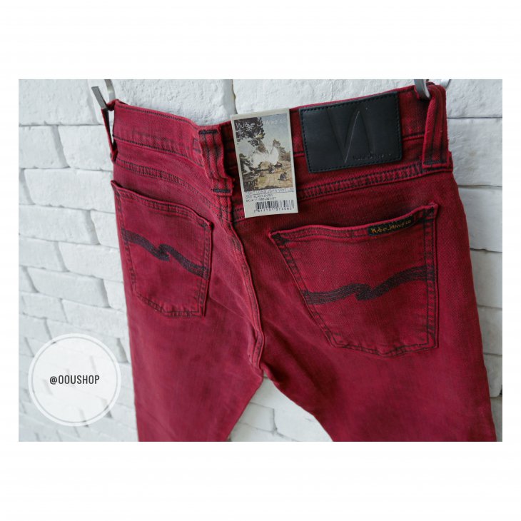 NUDIE JEANS TIGHT LONG JOHN ORG BLACK EMBO