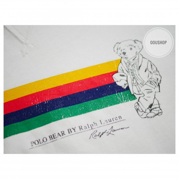 POLO RALPH LAUREN FLEECE POLO BEAR PULLOVER