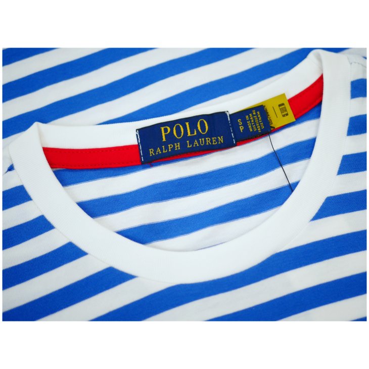 POLO RALPH LAUREN STRIPED JERSEY T-SHIRT